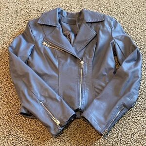 Blank NYC Gray Zipper Jacket Size XS in Like New Condition
